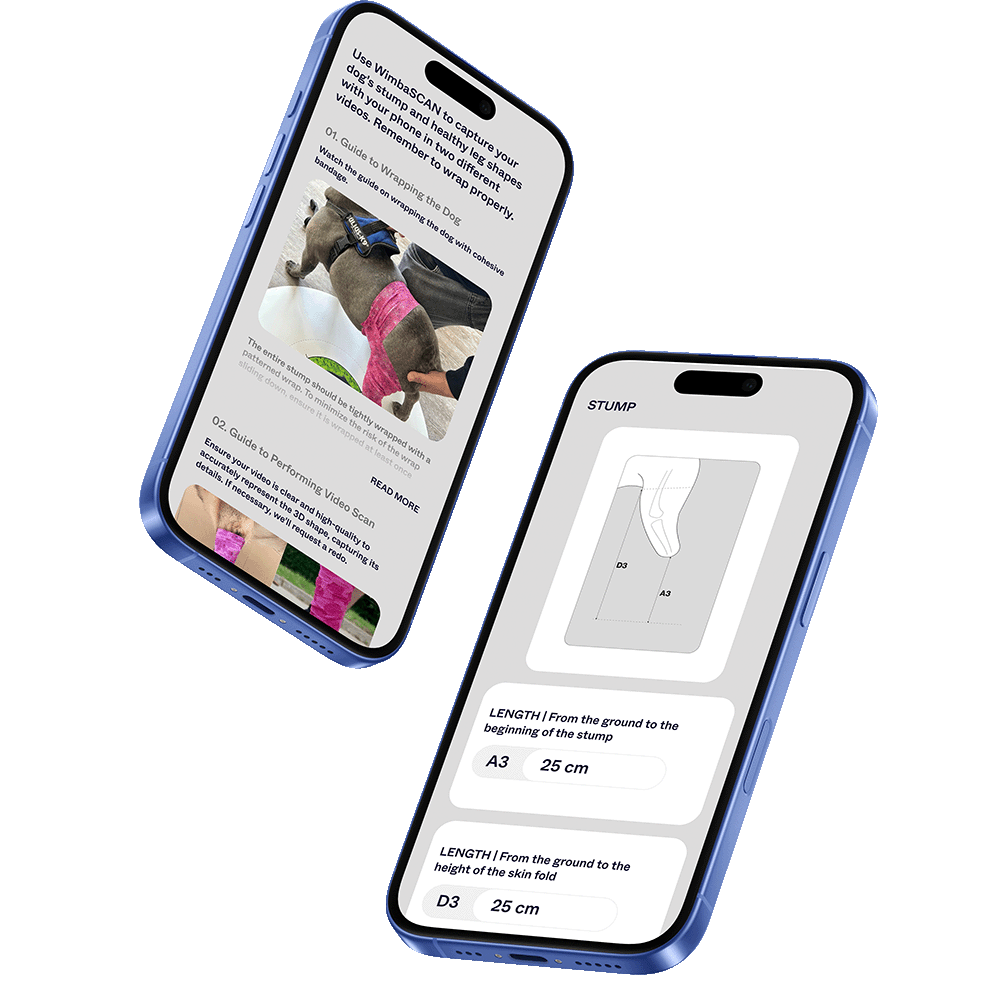 WimbaAPP - Ordering of Pet Prosthetics